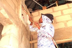 Zara Mohammed, a CJTF member is learning to be an electrician and thinks being female will play to her advantage